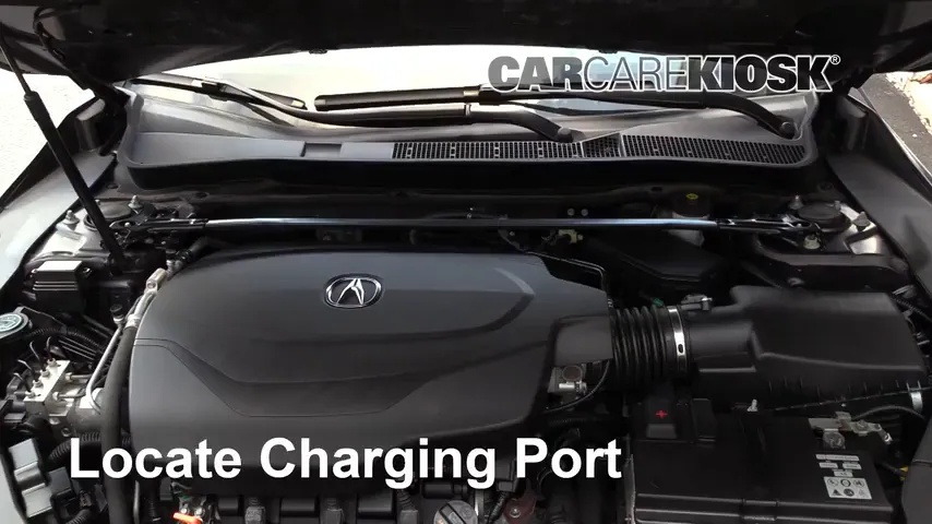 2016 Acura TLX SH-AWD 3.5L V6 Air Conditioner Recharge Freon